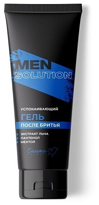Белита-М Men Solution Гель после бритья Успокаивающий (200г)