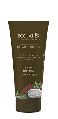 ECL Green Крем д/ног Смягчающий Organic Coconut (100мл).12 /865102
