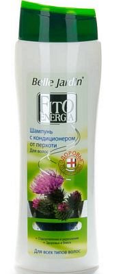 Belle Jardin Fito Energia Vegan Шампунь с кондиц. Репейное масло+Протеины шелка (400мл).20