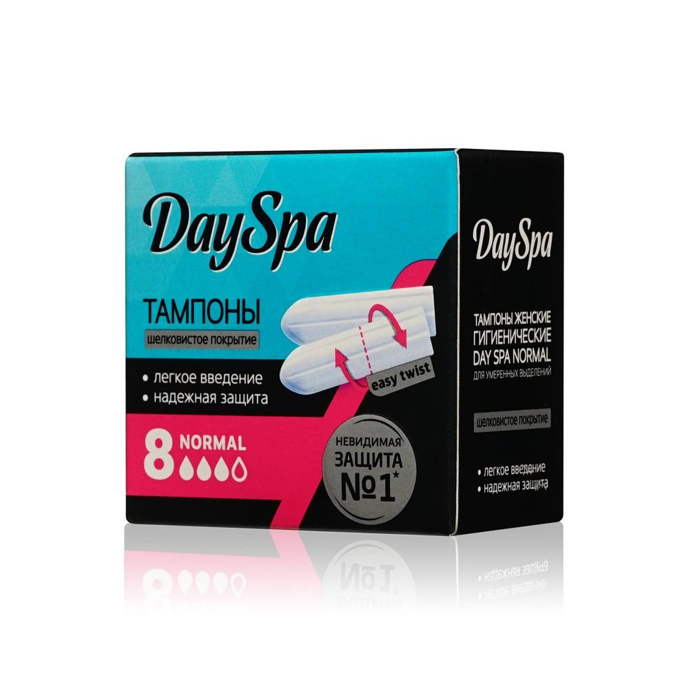 Day Spa Тампоны 3 капли Normal (8шт).12 картон/пакет (6509)