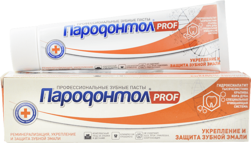 СВОБОДА Зуб.паста "Пародонтол"(124г). Prof Укрепление и защита .24 /1115473/
