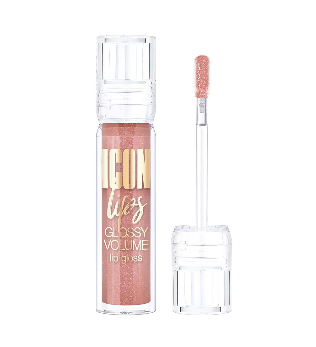 LUXVISAGE Блеск для губ с эффектом объема "ICON" т.505 Ice Beige (6)