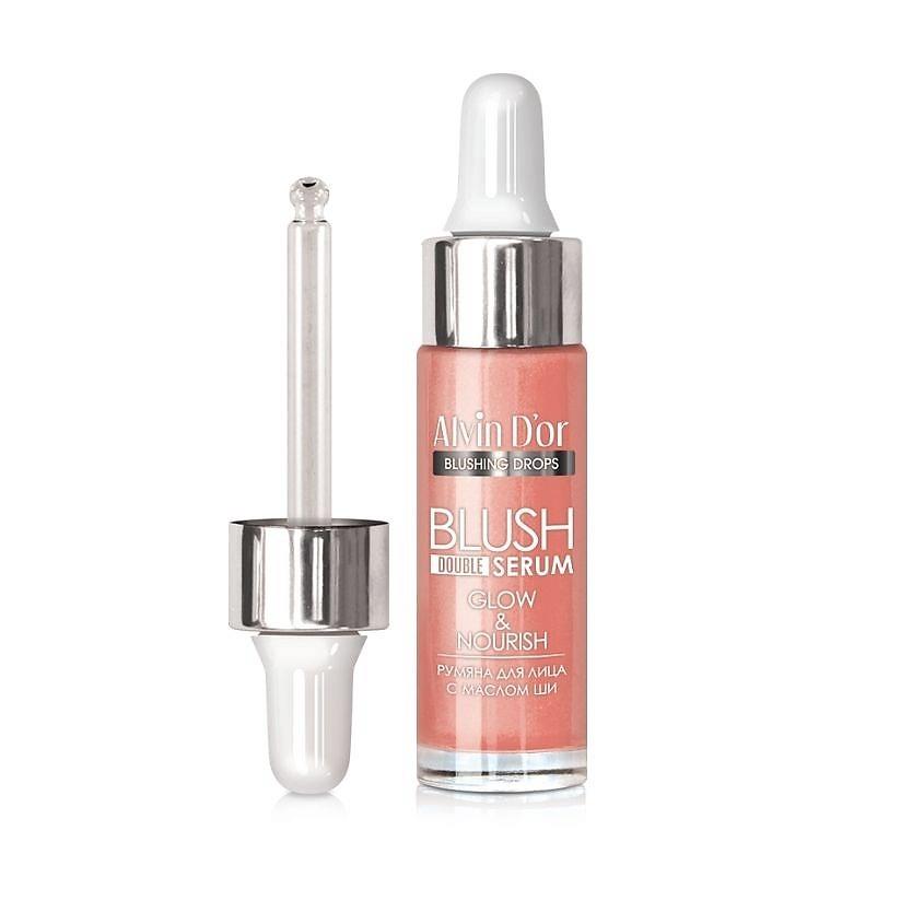 Alvin D`or /В-3/ Румяна жидкие (15мл) "Blush double Serum" ( тон 01 ). 12