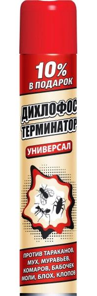 Инсектицид "Дихлофос" универсальный Терминатор 400мл.(12)