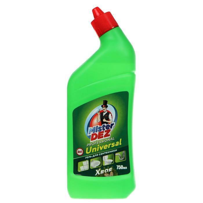 Mister Dez PROFESSIONAL Universal Гель для сантехники "Хвоя" (750мл).24