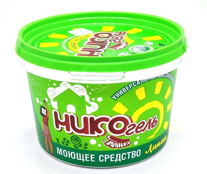 НИКО Высококонцентрир. моющее ср-во гель НИКО "Лимон" (500гр).18
