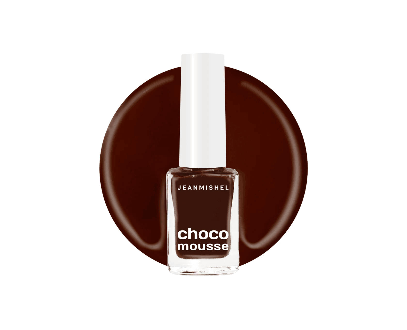 JEANMISHEL Лак "CHOCO MOUSSE" д/н (6мл) тон 470 шоколадно-вишневый глянец. 24