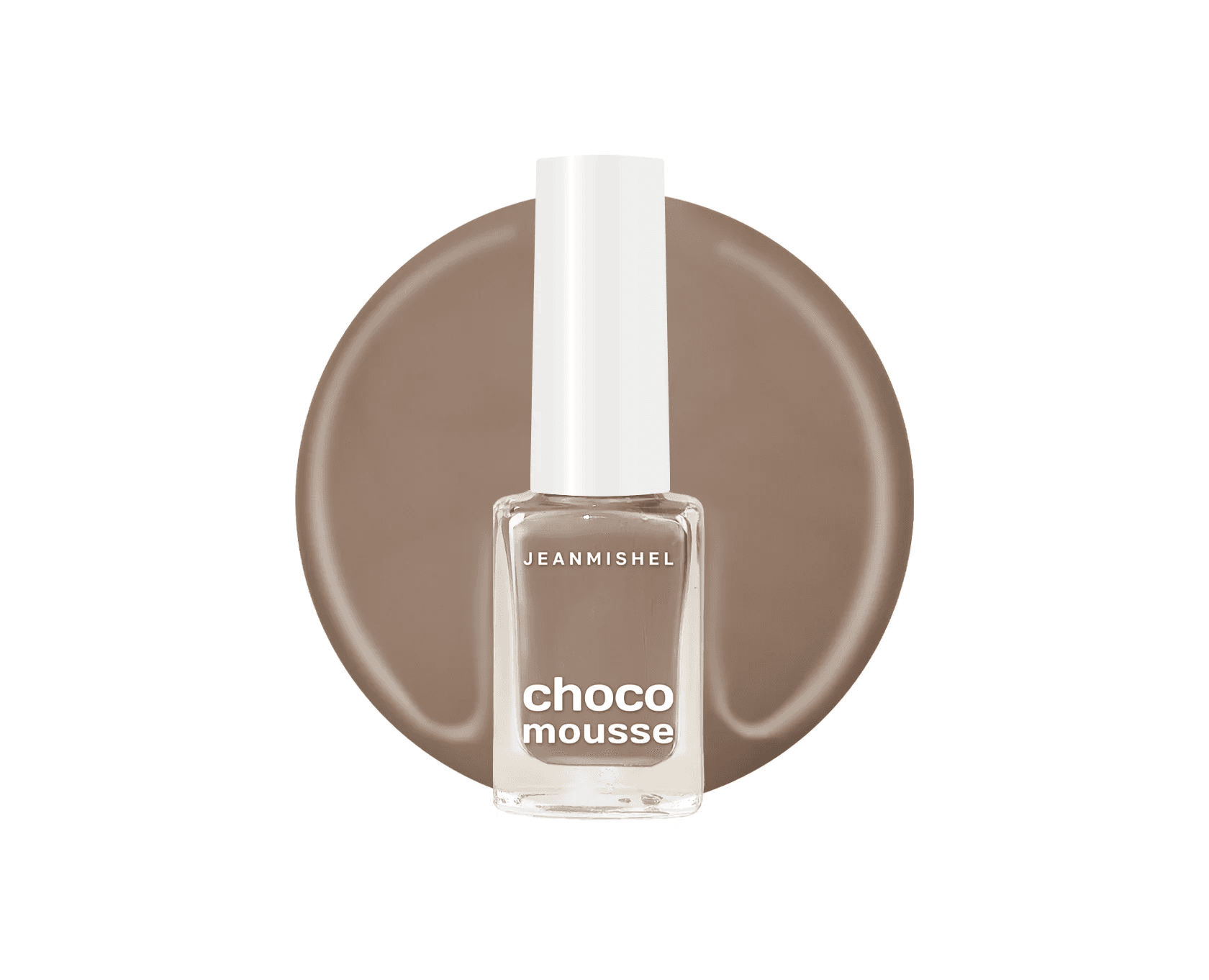 JEANMISHEL Лак "CHOCO MOUSSE" д/н (6мл) тон 461 пепел.-коричн.глянцевый. 24