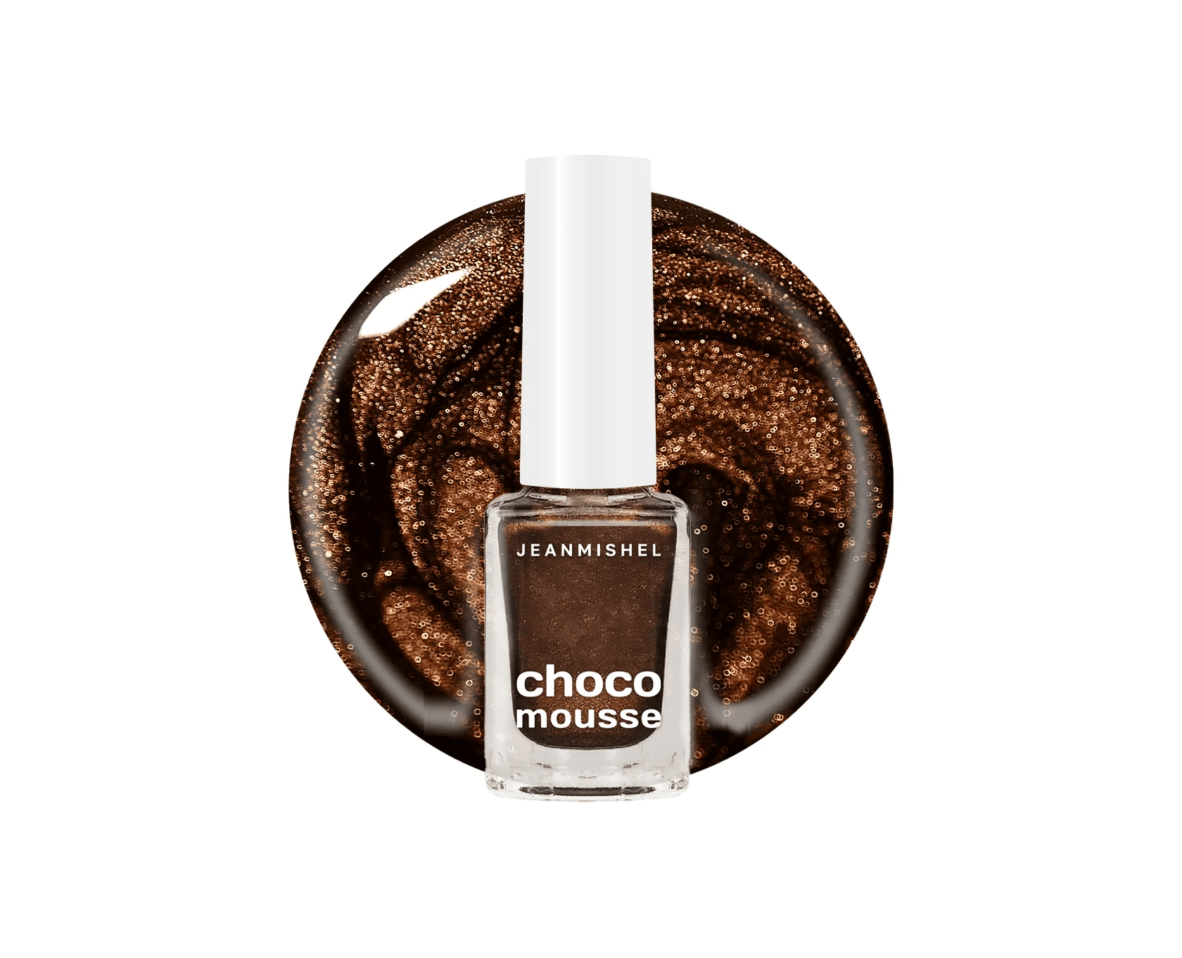 JEANMISHEL Лак "CHOCO MOUSSE" д/н (6мл) тон 159 золот.-шоколад.перлам. 24