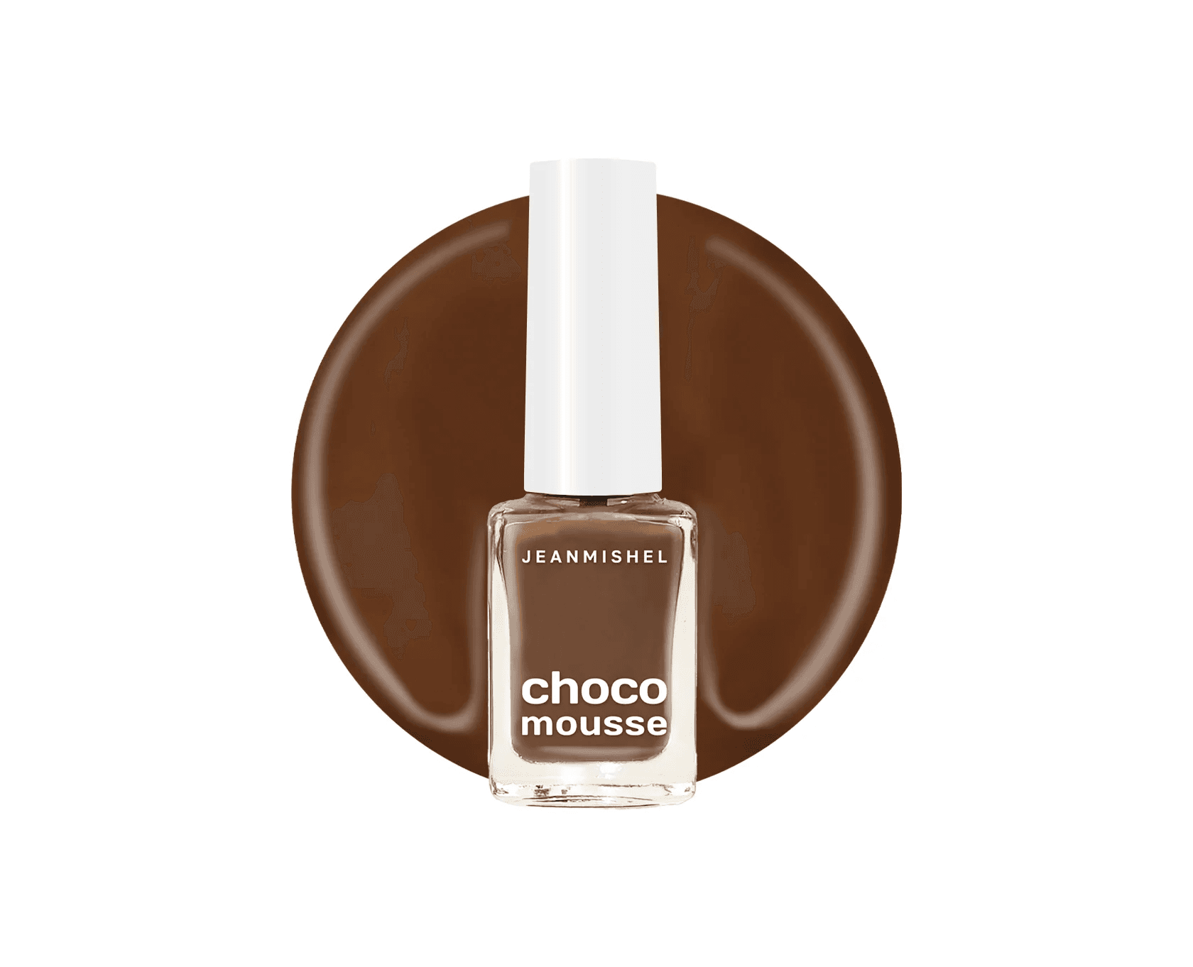 JEANMISHEL Лак "CHOCO MOUSSE" д/н (6мл) тон 464 мол.шоколад глянцевый. 24