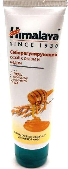Himalaya Herbals/ Скраб для жирной кожи овёс и мёд "Himalaya since" (75мл).48 /22178/ до 07.2026г