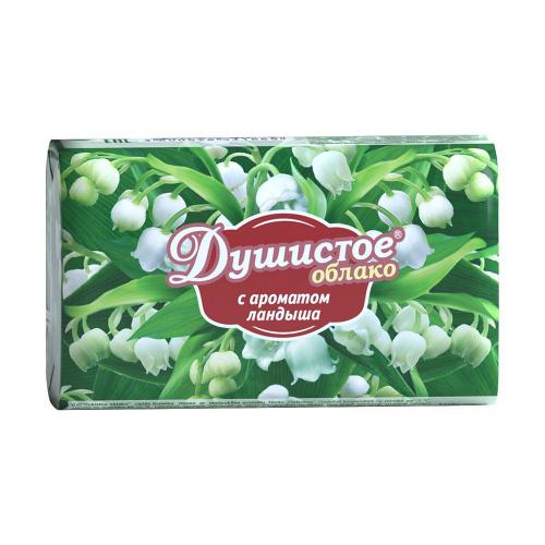 НН Мыло туалетное "Душистое облако" с ароматом Ландыша картон/пакет (90г).30