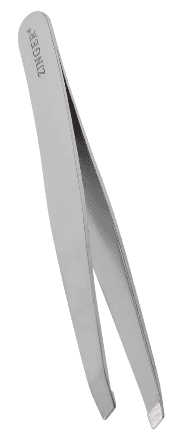 ZINGER Пинцет 86124-S,  скошенный