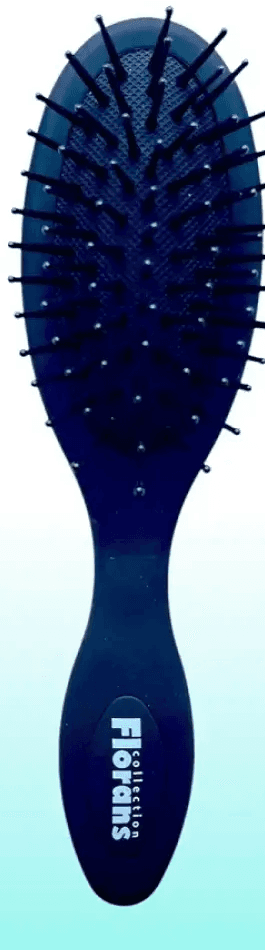 Расческа "FLORANS" д/волос массажная 9716-R "Бархатная" средняя
