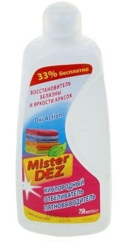 Mister Dez Eco-Cleaning "Кислород.отбелив.-пятновывод.+восстанов.белизны и ярк.красок (750мл).16