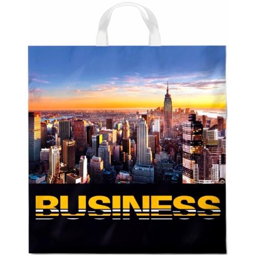 Е6817 Пакет ПЭ 40*42+6 петлевая ручка, 45мкм (Панорама).25