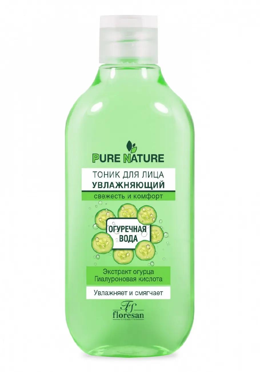 Ф-636/ Pure Nature Тоник увлажняющий д/лица "Огуречная вода" (300мл).8