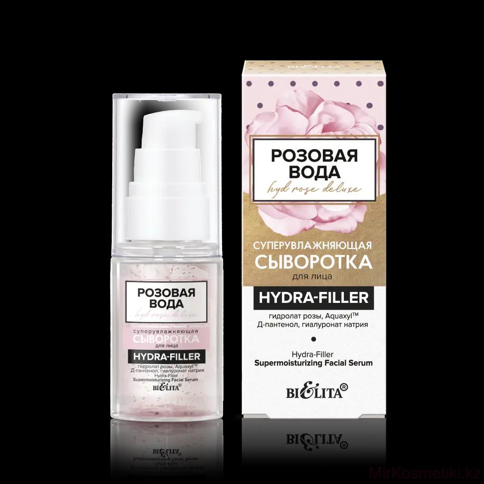 Белита Розовая вода HydRoseDeluxe Суперувлажн. Сыворотка д/лица Hydra-Filler (30мл).12