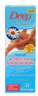 Ф-123n/ Экспресс-Крем Нежный для Депиляции д/чувств.кожи (100мл).12