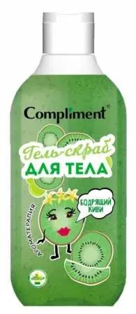 "Compliment" Гель-скраб для тела Бодрящий киви (300мл).12 / 911627