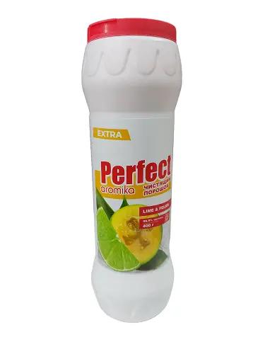 АРОМИКА  "PERFECT" Чистящий порошок LIME & FEIJOA (400г).20