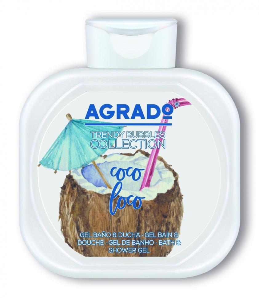 AGRADO Гель для ванн и душа (750ml) "Coco Loco". 8 /6105/