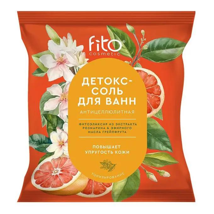 ФК /8743/ СОЛЬ-Детокс для ванн ELIXIRICA Антицеллюлитная (пакет-500г).10