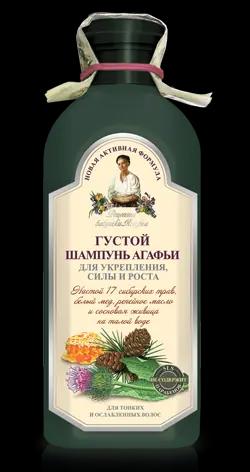 РБА Шампунь (350 мл) Густой Агафьи д/тонких и ослаб.вол. 12