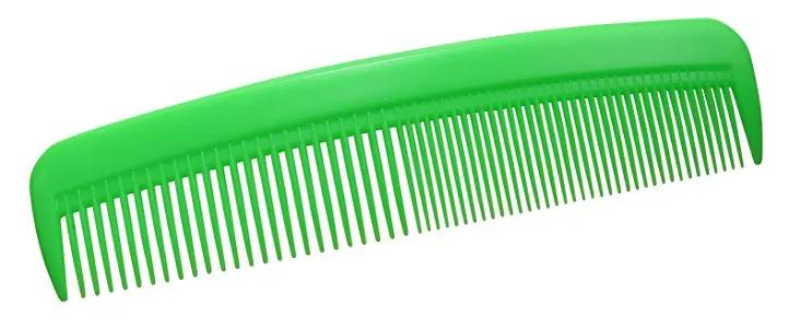 Расческа SZ-8218 Acid Green (кислотно-зелёный), SZ, opp032, x, комбинир.средняя