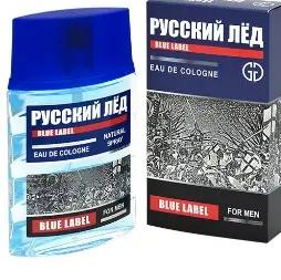 GGm060 ОДЕКОЛОН муж. Русский Лёд LIGHT & BLUE ( спрей-60мл ) .18