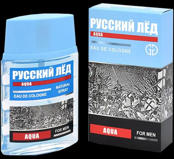 GGm060 ОДЕКОЛОН муж. Русский Лёд AQUA  ( спрей-60мл ) .18