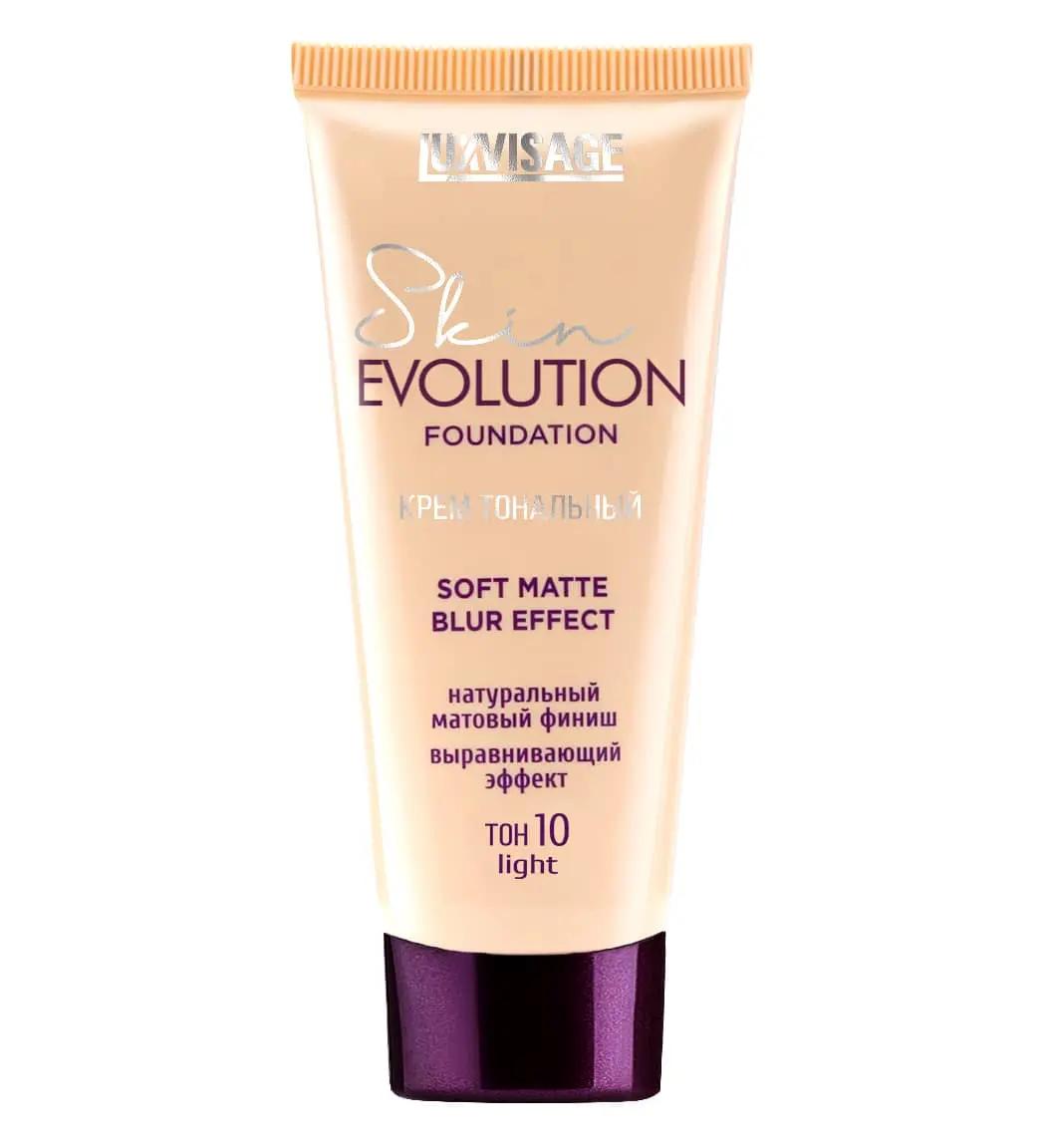 LUXVISAGE Крем тональный Skin EVOLUTION soft matte blur effect  т.10 Light (4)