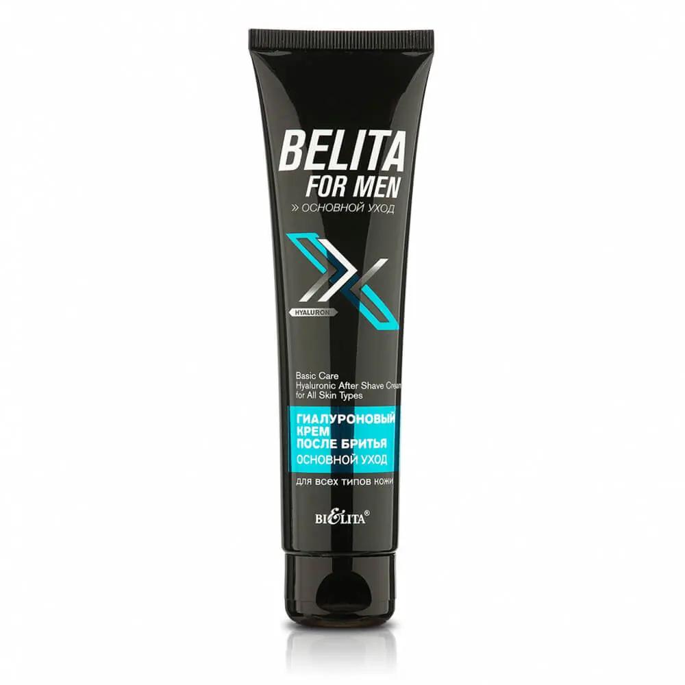 Белита For MEN Основной уход гиалуроновый Крем после бритья д/всех тип.кожи (100мл).24