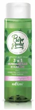 Белита Pure Green Гидролат для лица 3 в 1 Зеленый чай и Кактус (115мл).16