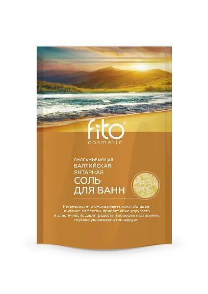 ФК "НР"/6167/ Соль для ванн Балтийская янтарная омолаживающая (дой-пак 500гр). 10