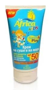 Ф-406/ Крем для защиты от солнца на суше и на море SPF 50 Africa Kids 150мл (10)