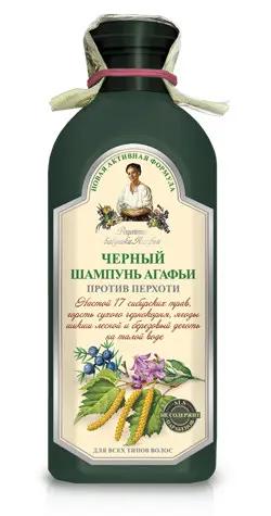 РБА Шампунь Черный Агафьи против перхоти (350мл).12 Акция !!! 