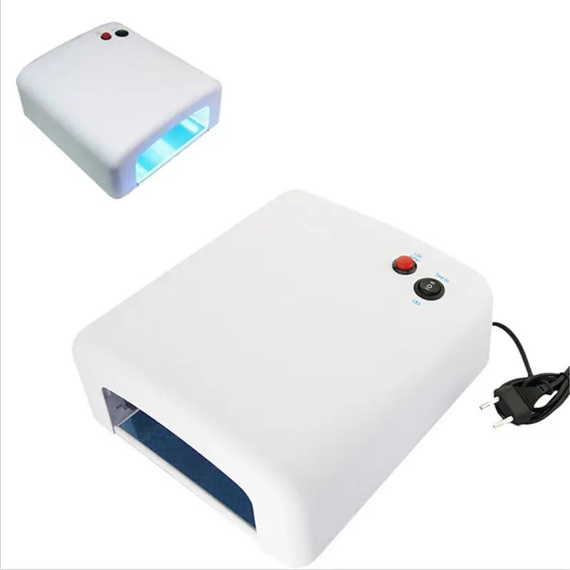 Лампа UV 36W (4*9 Вт) таймер 120 сек., съёмная нижняя панель / Аналог модели-818 /
