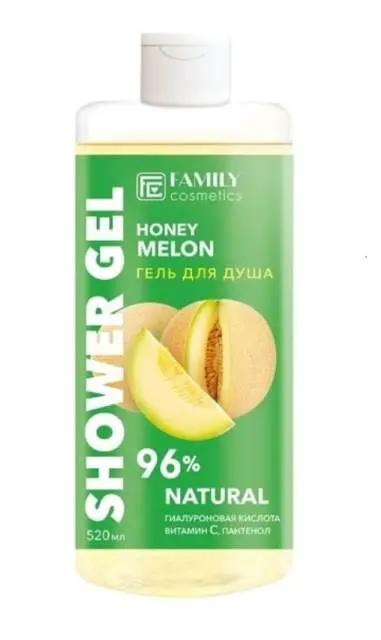 Family cosmetics /FRESH-10/ Fresh Flesh Гель для душа Медовая дыня (520мл).17
