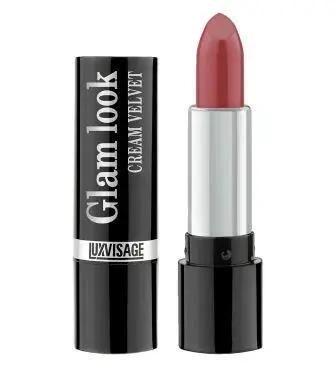 LUXVISAGE Губная помада "GLAM LOOK cream velvet" т.316 Ягодное парфе (4)