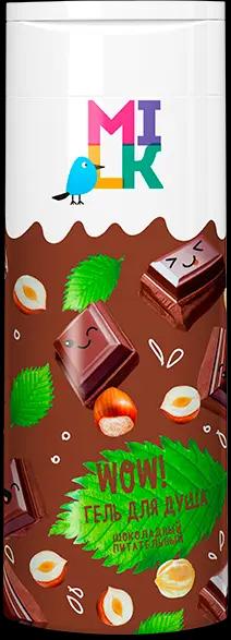 БИГ «Милк» Гель д/душа Шоколадный Питательный (400мл).8 / арт-35839/