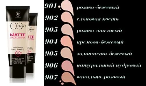 Triumpf CTW09 Тональн. крем MATTE COLOR CONTROL тон 901 Розово-бежев. (12)