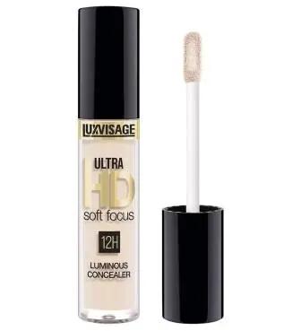 LUXVISAGE Консилер светоотражающий ULTRA HD soft focus 12часов, тон 10 (*6)