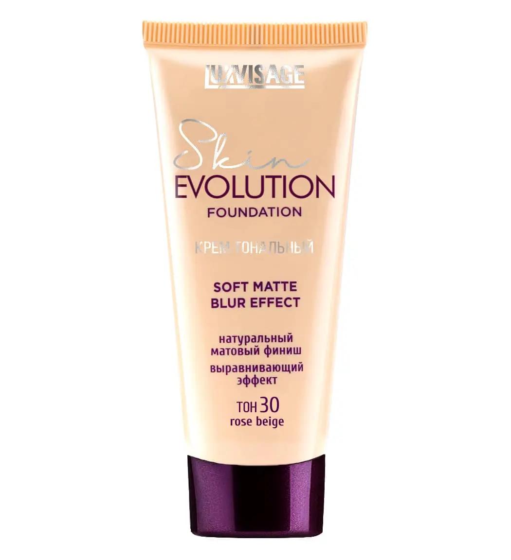 LUXVISAGE Крем тональный Skin EVOLUTION soft matte blur effect  т.30 Rose beige (4)