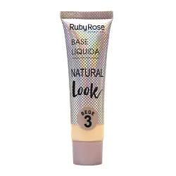 RUBY ROSE Тональная основа Natural Look, НВ-8051. № 3 