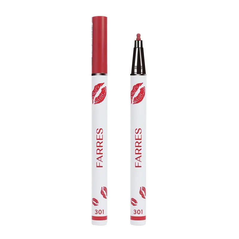 FARRES /5301-302/ Matte Liquid Lipliner Lipstick Карандаш для губ с эффектом татуажа (*6)
