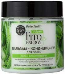 Belle Jardin Fito Energia Vegan Бальзам+кондиц. д/в Алоэ+Фито протеины.(450мл).16